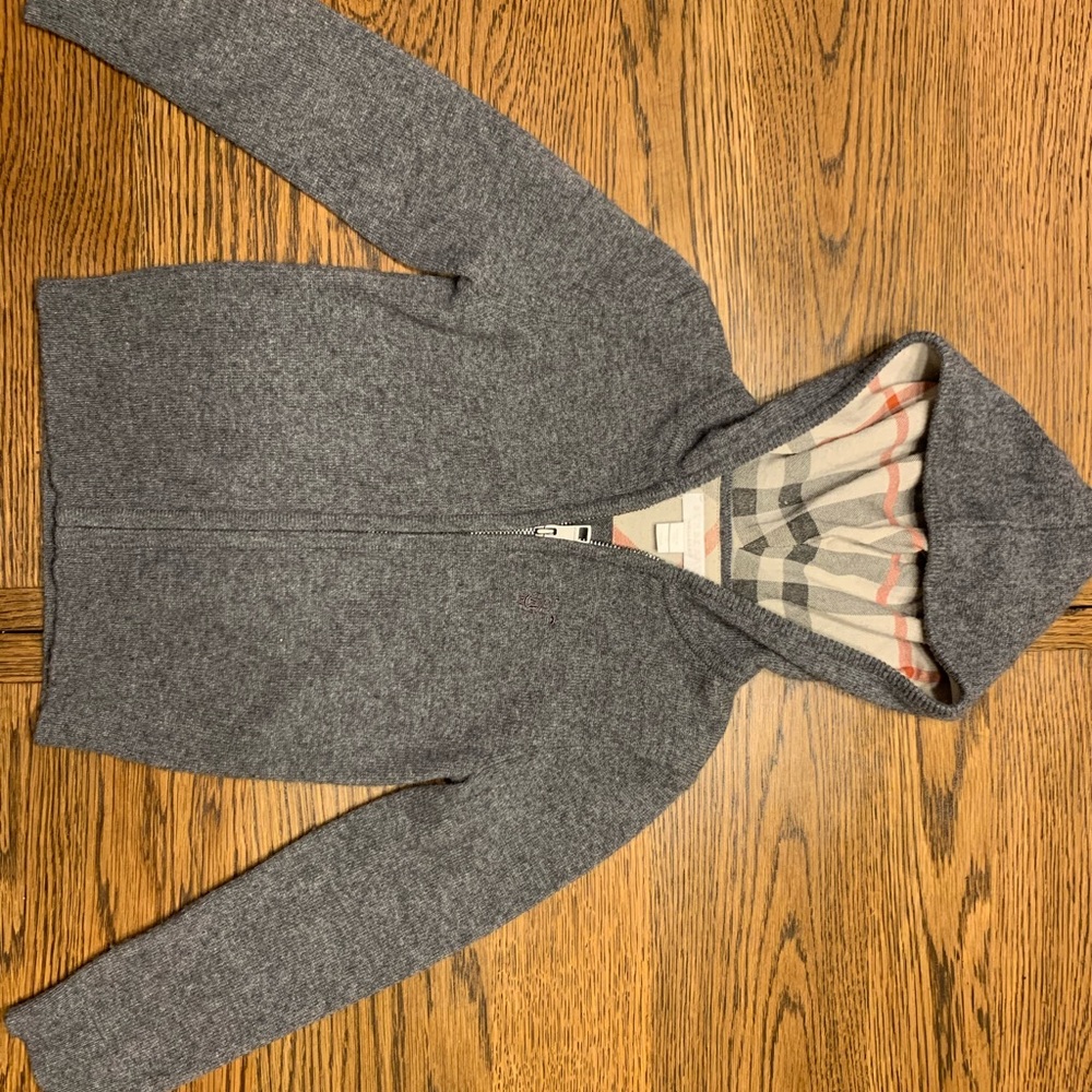 like new cashmere Burberry kids sweater
